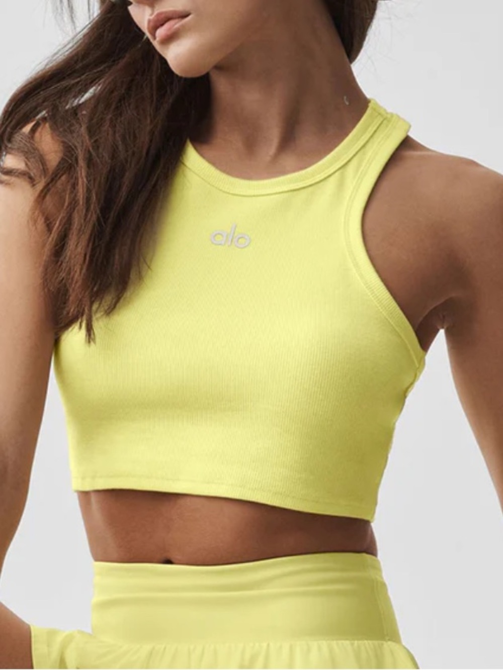ALO Yoga Aspire Tank - Sunshine Yellow